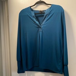 Teal banana republic medium top